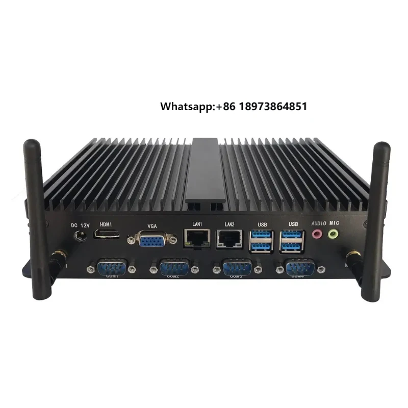 

2025 Hot Sale Haswell-U I3 I5 I7 Mini Pc 4 Lan Port I5-4200U I5 4210U I5 4278U Industrial Mini Pc with Parallel Port
