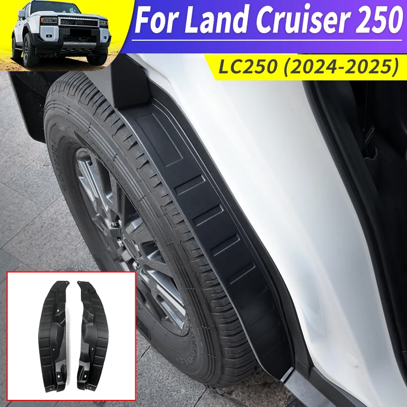 

Для 2024 Тойота Ленд Крузер 250 1958 Прадо LC250 Заднее колесо Крыло Подкладка For Toyota Land Cruiser Prado 250 Первое издание FJ250 Экстерьер Модернизированный Принадлежности Модификация Тюнинг