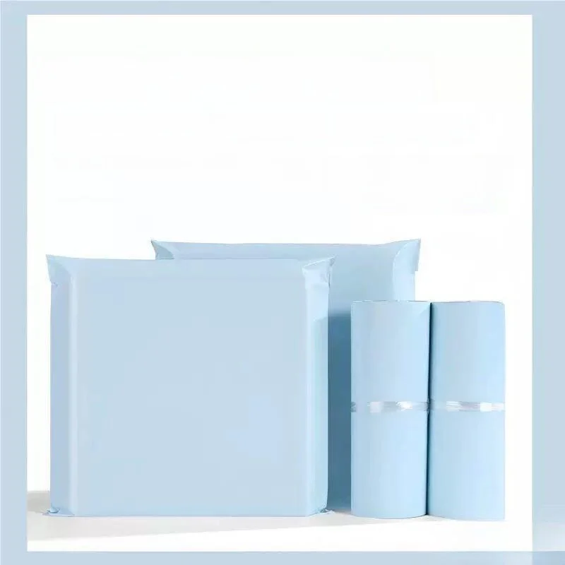 Thickened Milk Blue Waterproof Packing Bag Clothing Special Packaging Bag Destruction Bag Personal Care Summer 2026 Accessories