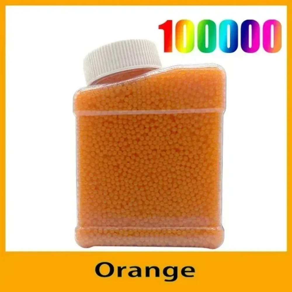 PPWater Balls Beads With Bottle 7-8mm Gel Water Beads Works For Gel Ball Gun And Splatter Ball Blaster Non-Toxic No StainAA