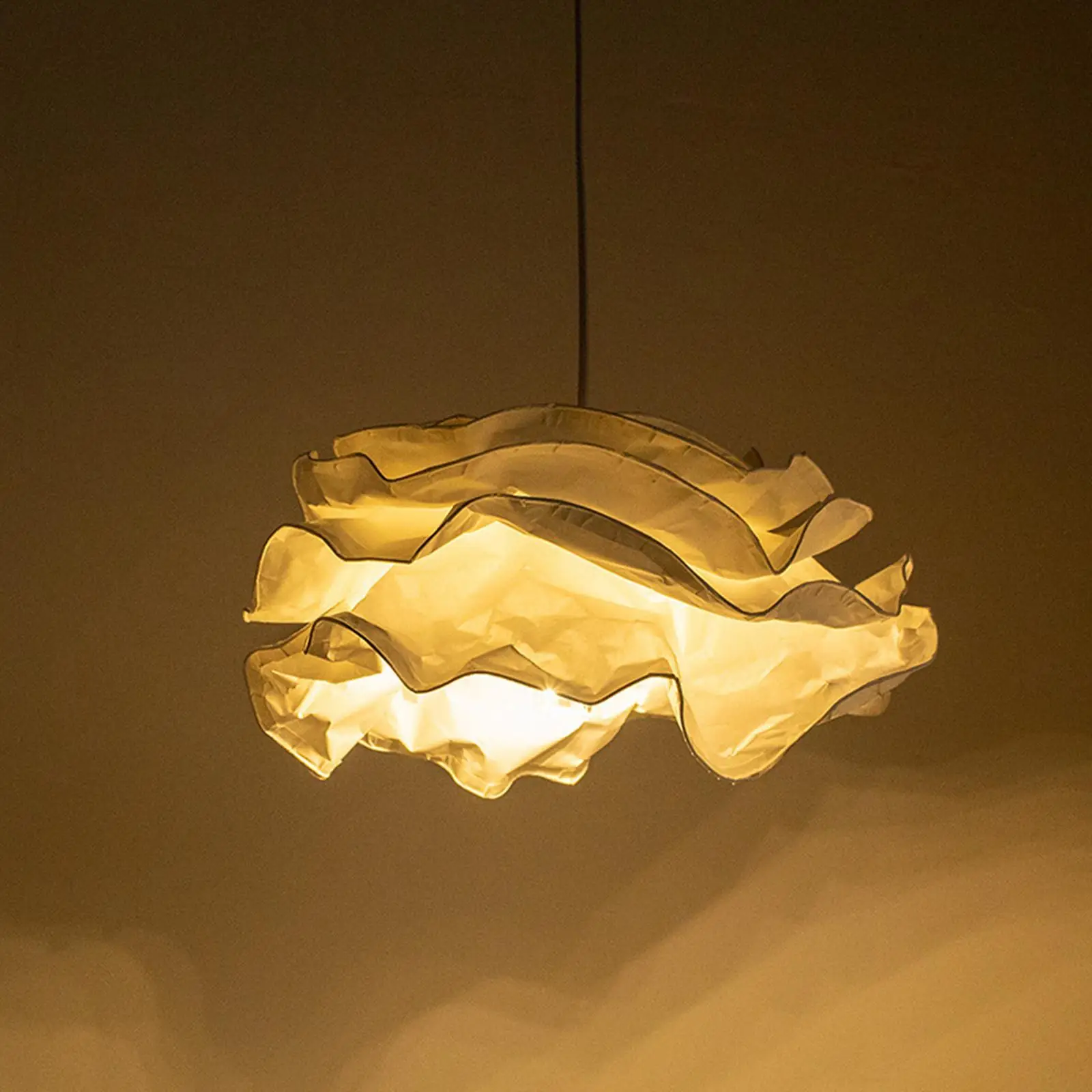 

Бумажный абажур белого цвета для столовой, ресторана, спальни, фермерского дома, отеля