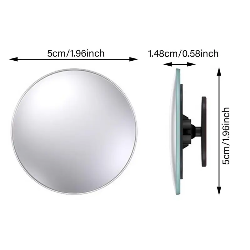 Car Rearview Mirror Small Circular Mirror High-definition Auxiliary Wide-angle Mirror Convex Surface