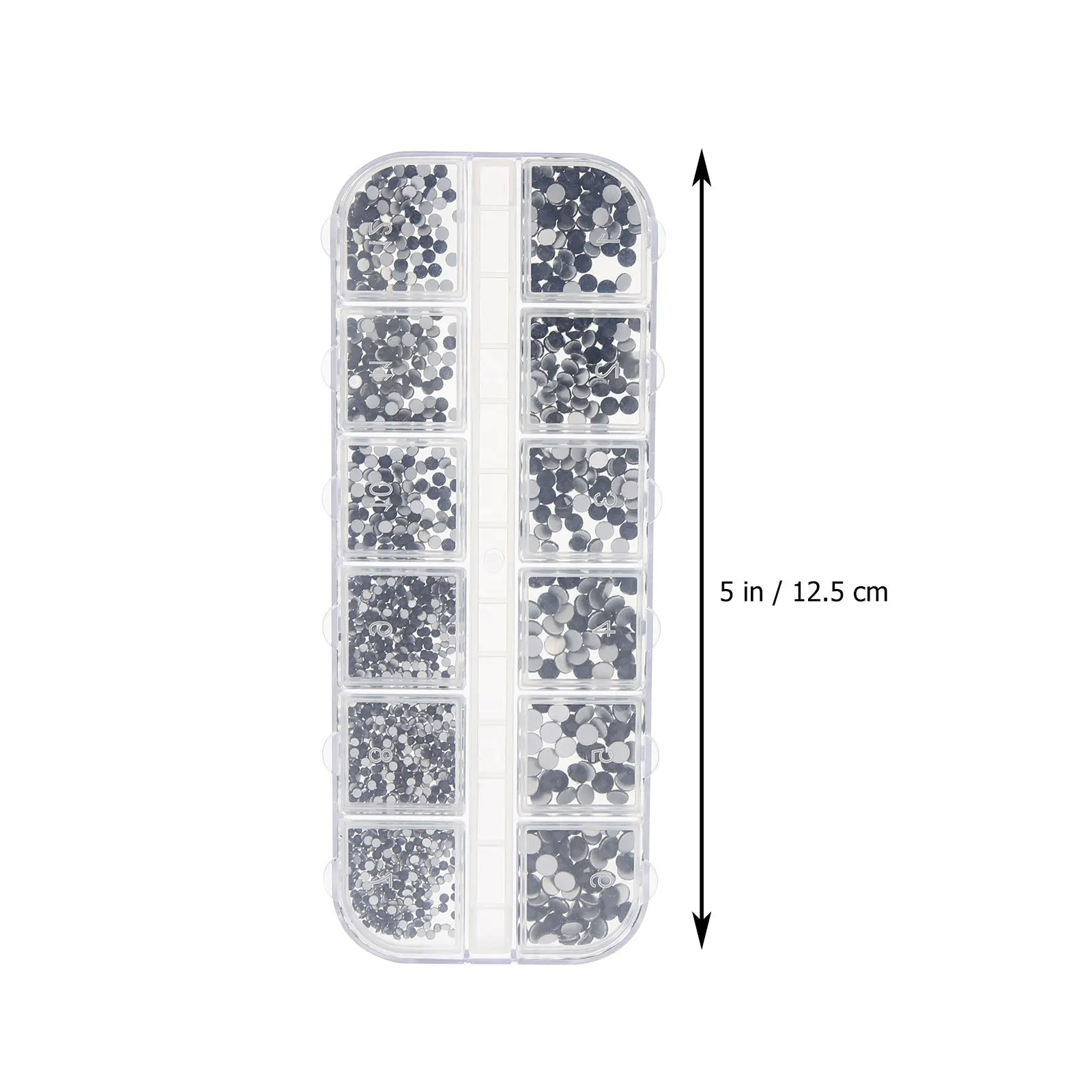 1 set Water Rhinestone Box Art Decor Premium Diy Manicure Design Shiny Elegant Look Rhinestones For Makeup Rhinestone Nail