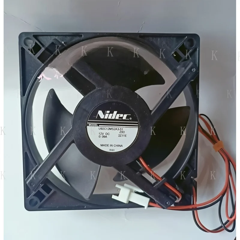 

C ДЛЯ холодильника NIDEC Бесшумный охлаждающий вентилятор U92C12MS2A3-51 9CM 12V 0.09A