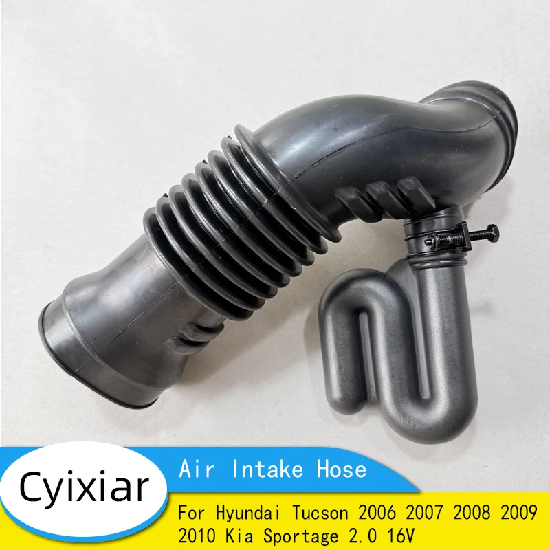 

New Car Air Intake Hose For Hyundai Tucson 2006 2007 2008 2009 2010 Kia Sportage 2.0 16V 28140-1F080 281401F080