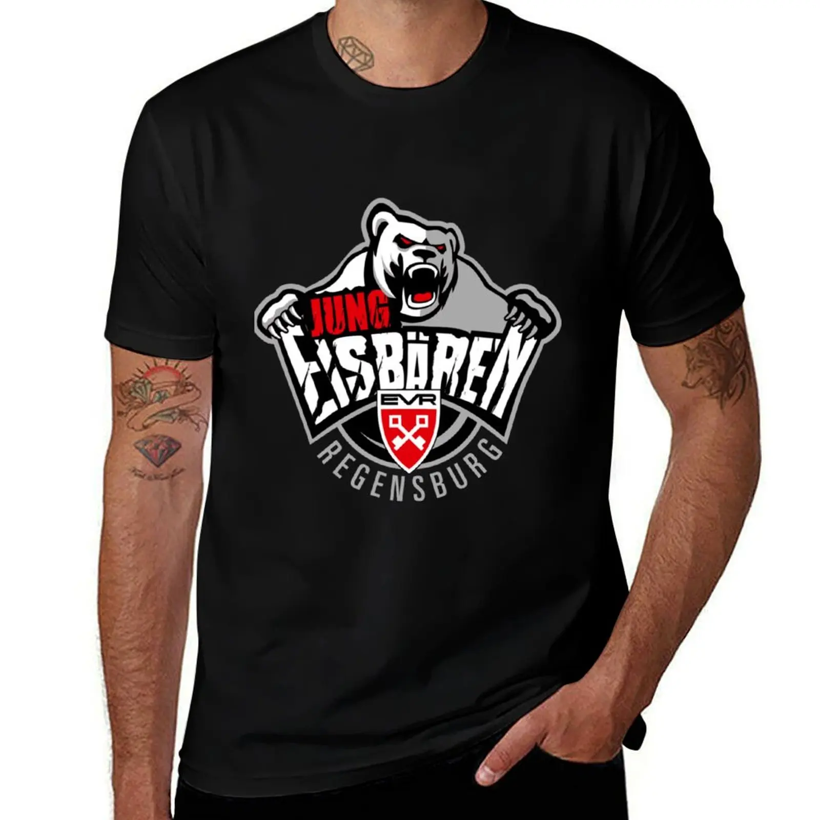 

jung eisbaeren regensburg T-Shirt essential t shirt men t shirt cotton 100%