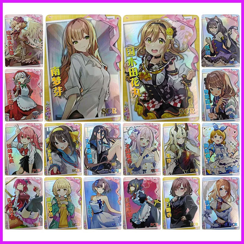 

Аниме История богини Редкие SCR Коллекционные карты yume minami Ayasaki Remi Karyl Sakura Kyouko Yuni Игрушки для мальчиков Подарок на день рождения