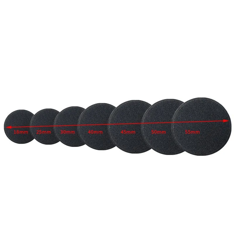 Funda de esponja para auriculares SONY AKG Logitech Sennheiser Philips 18 25 30 35 40 45 50 55 60 65 75mm orejeras Accesorios
