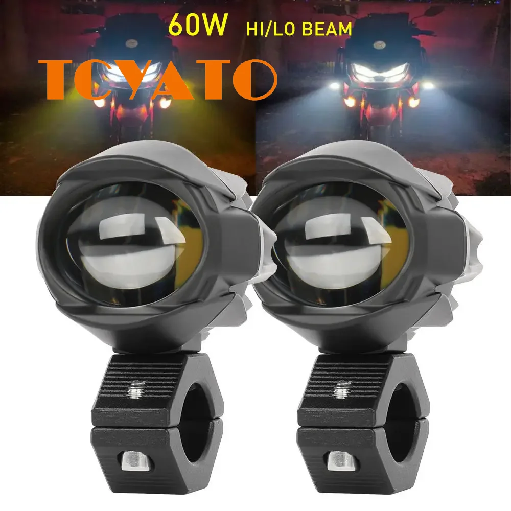 

TCYATO Motorcycle light waterbird monocular spotlight modified high and low beam headlights