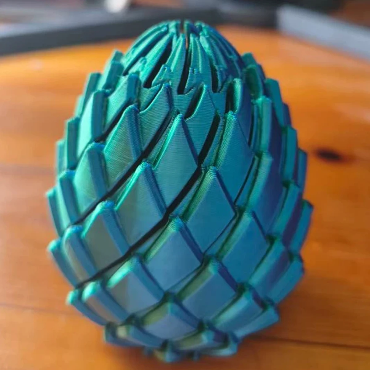 NEW 3D Printed Spiral Fidget Dragon Egg Mini Anti Stress Toy Expandable Sensory Stress Relief Decompression Toy Desktop Decor