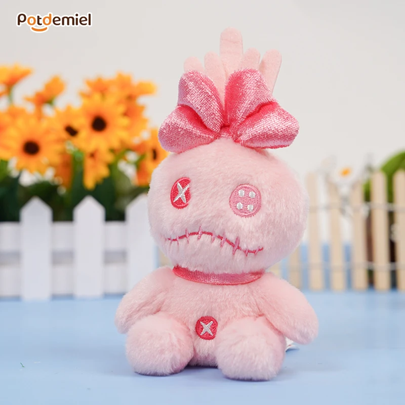 Disney Potdemiel Love Confession Series llavero de felpa rosa lindo bolso de peluche encanto para mochilas regalos para su Navidad