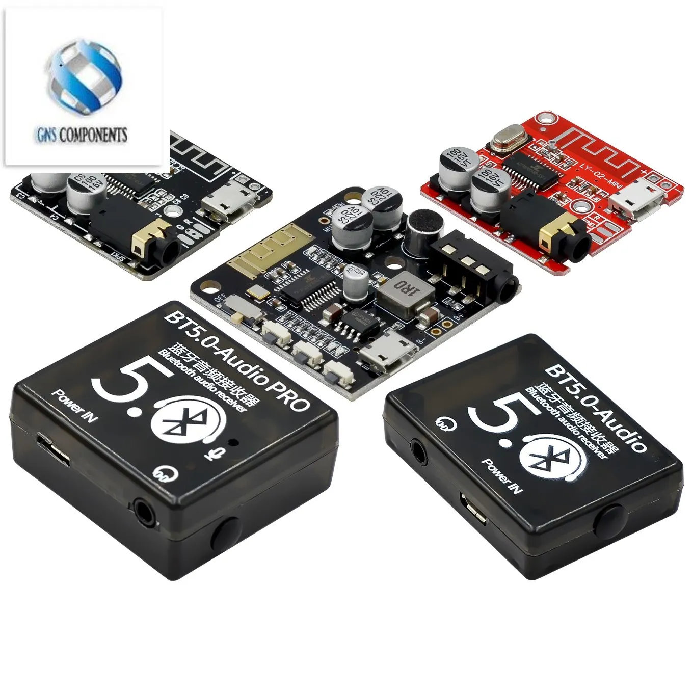 DIY For Bluetooth Audio Receiver board  4.1 5.0 mp3 lossless decoder board Wireless Stereo Music Module 3.7-5V