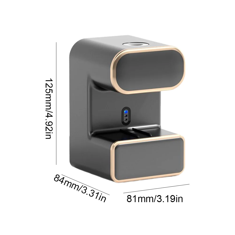 Automatic Toothpaste Dispenser Smart Sensor Electric Toothpaste Dispenser USB Charging Toothbrush Storage Holder for Kids Adults