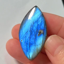 Blue Natural Stone Irregular Shape Loose Bead Green Labradorite Cabochon CAB