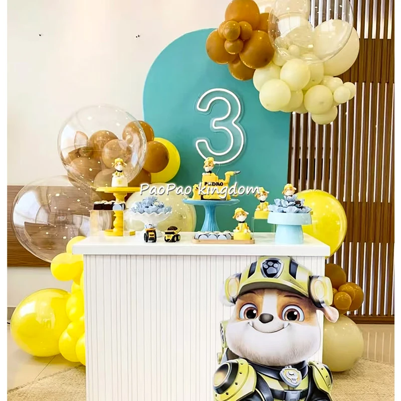 PAW Patrol Bogen-Girlande Ballon-Set für Geburtstagsfeiern, Aluminiumfolienballons für Kinder, Babyparty-Zubehör und Geschenke