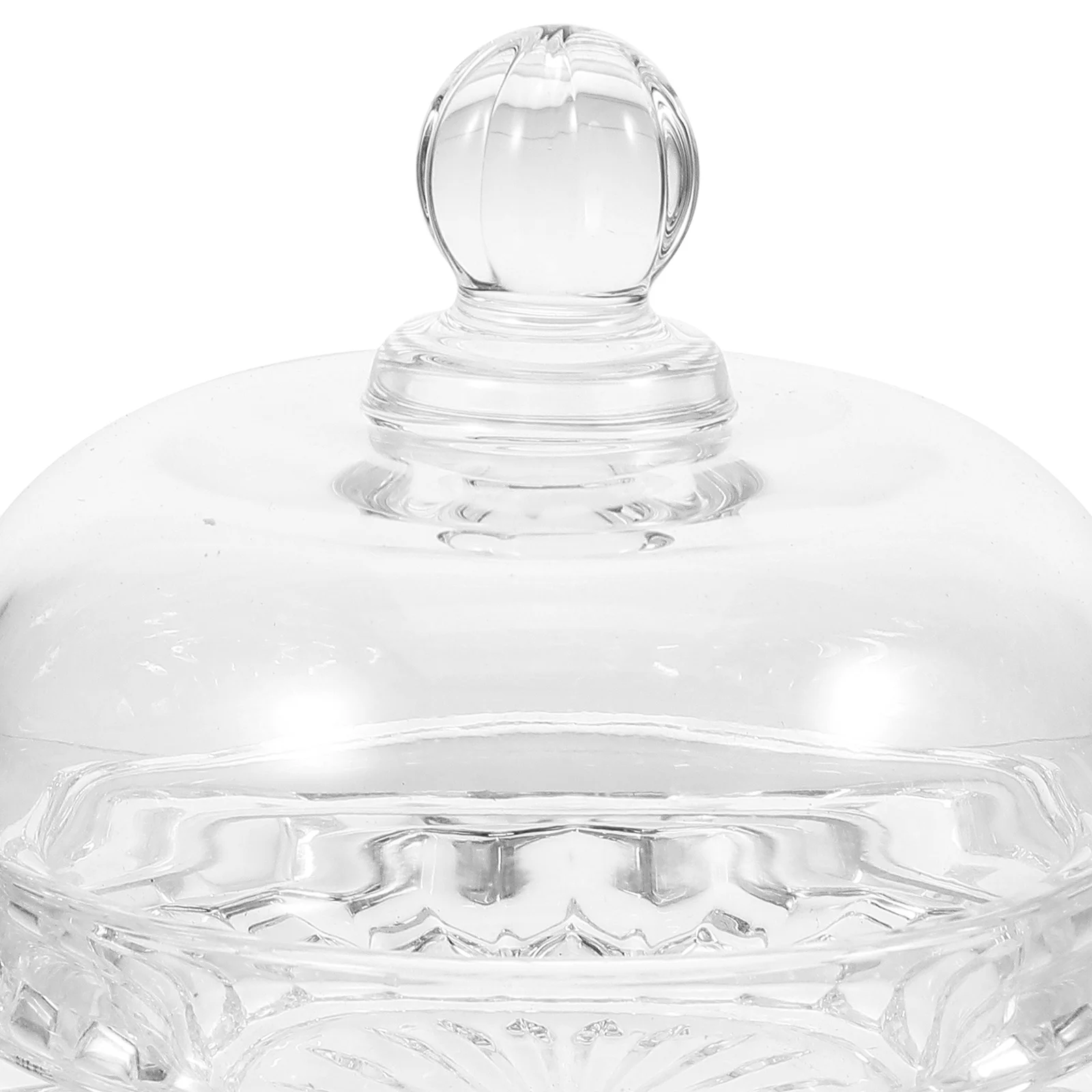 

Glass Candy Jar Transparent Thickened Storage Container Airtight Lid Kitchen Biscuit Herb Snack Holder Glass Candy Jar