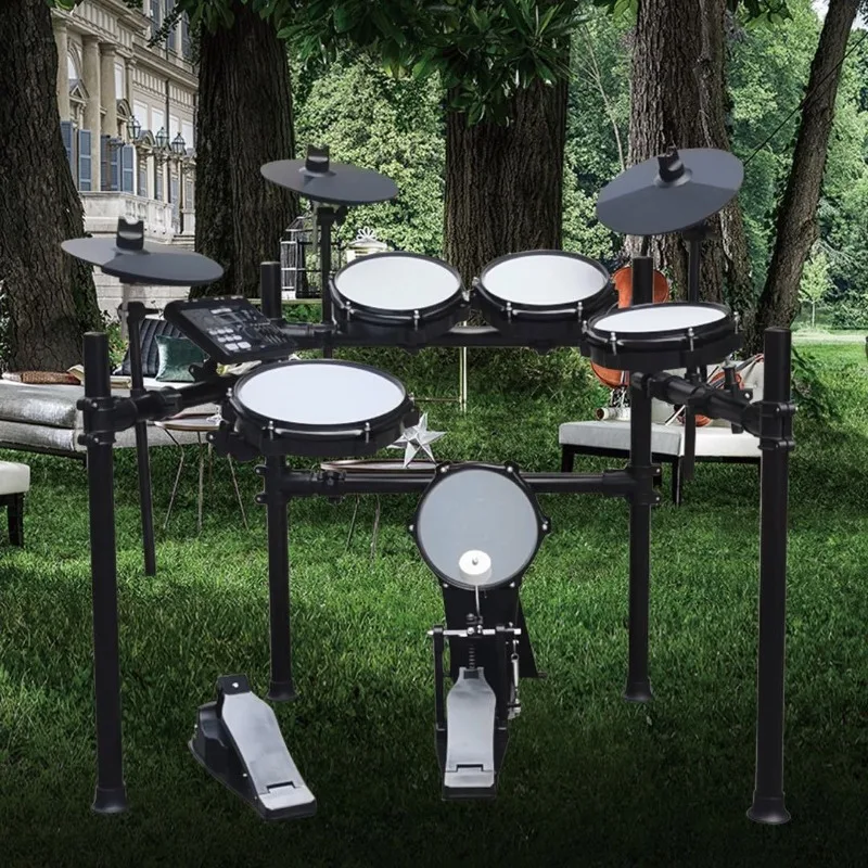 

2024 new portable easy-to-install electronic drum household outdoor adult children practice training performance electronic drum