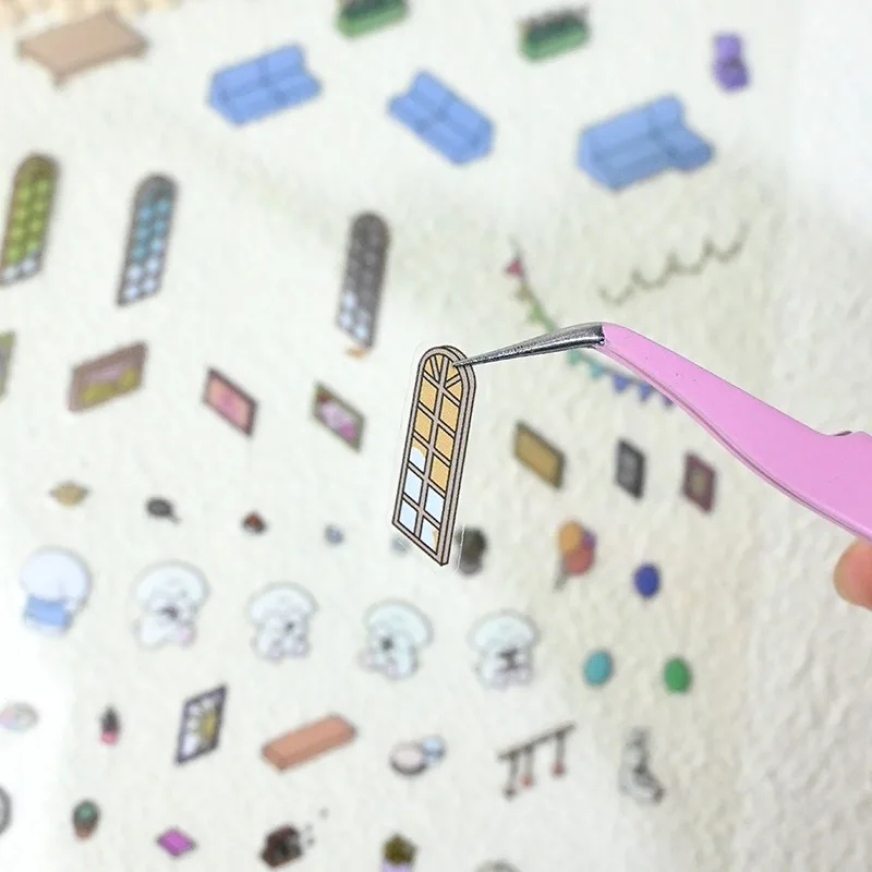 4 مجموعات جديدة يمكنك صنعها بنفسك من السوبر ماركت الخاص بك | مقهى | مطعم | ملصقات منزلية ثلاثية الأبعاد لمتجر الكتب، مشهد ملصقات DIY ممتع