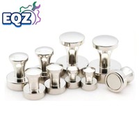 Strong Magnetic Push Pins Neodymium Magnet Sucker Pushpins Metal Thumbtack Hanging Hook for Refrigerator Whiteboard Office