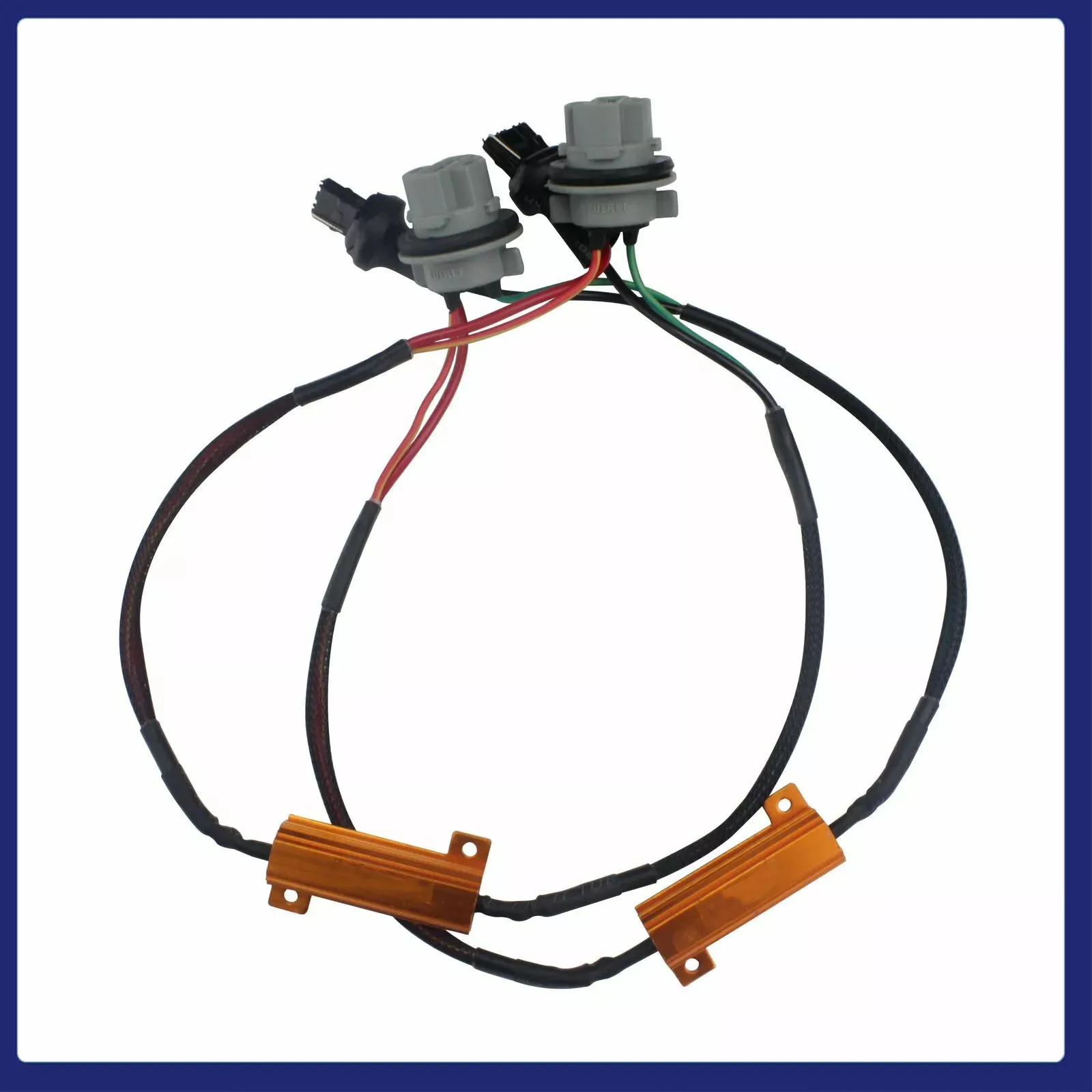 

1 Pairs Car Accessories T20 W21W 7440 LED Load Resistor Wiring Harness Canbus No Error Canceller