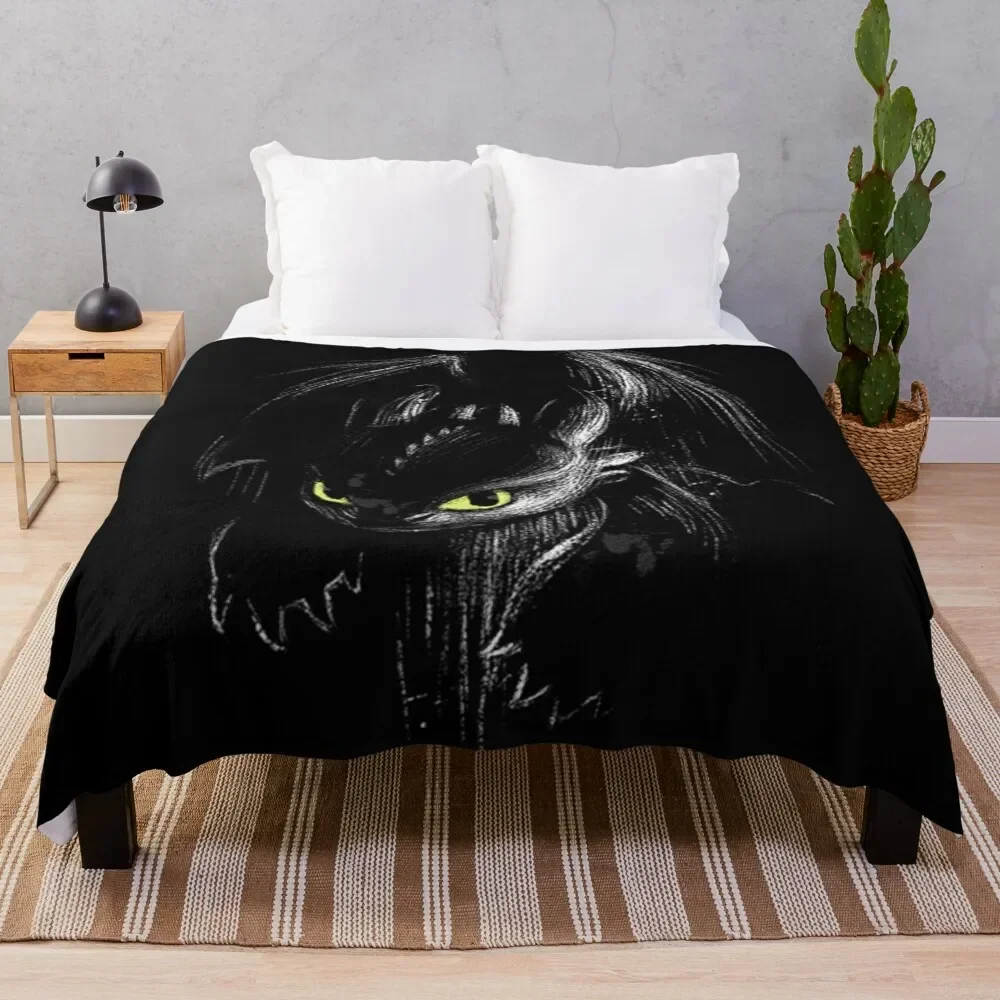 

black drake Throw Blanket halloween Giant Sofa Luxury Throw Travel Blankets