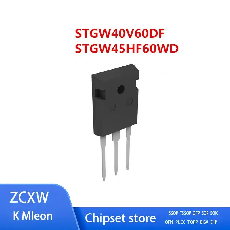 

10 шт./лот STGW40V60DF GW40V60DF STGW45HF60WD GW45HF60WD TO-247 40A 600 В