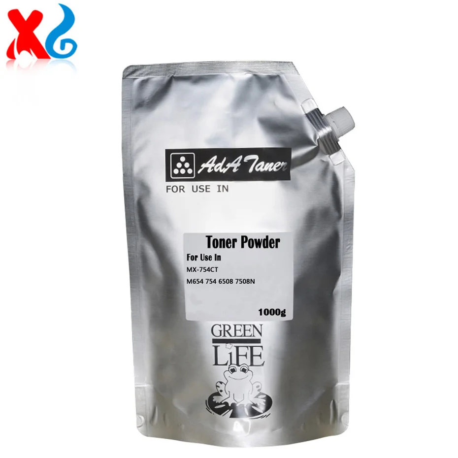 

1000g Japan Refill Toner Powder for Sharp M654 754 MX-M850 950 1100 6508 7508N MX-754CT Black Ink