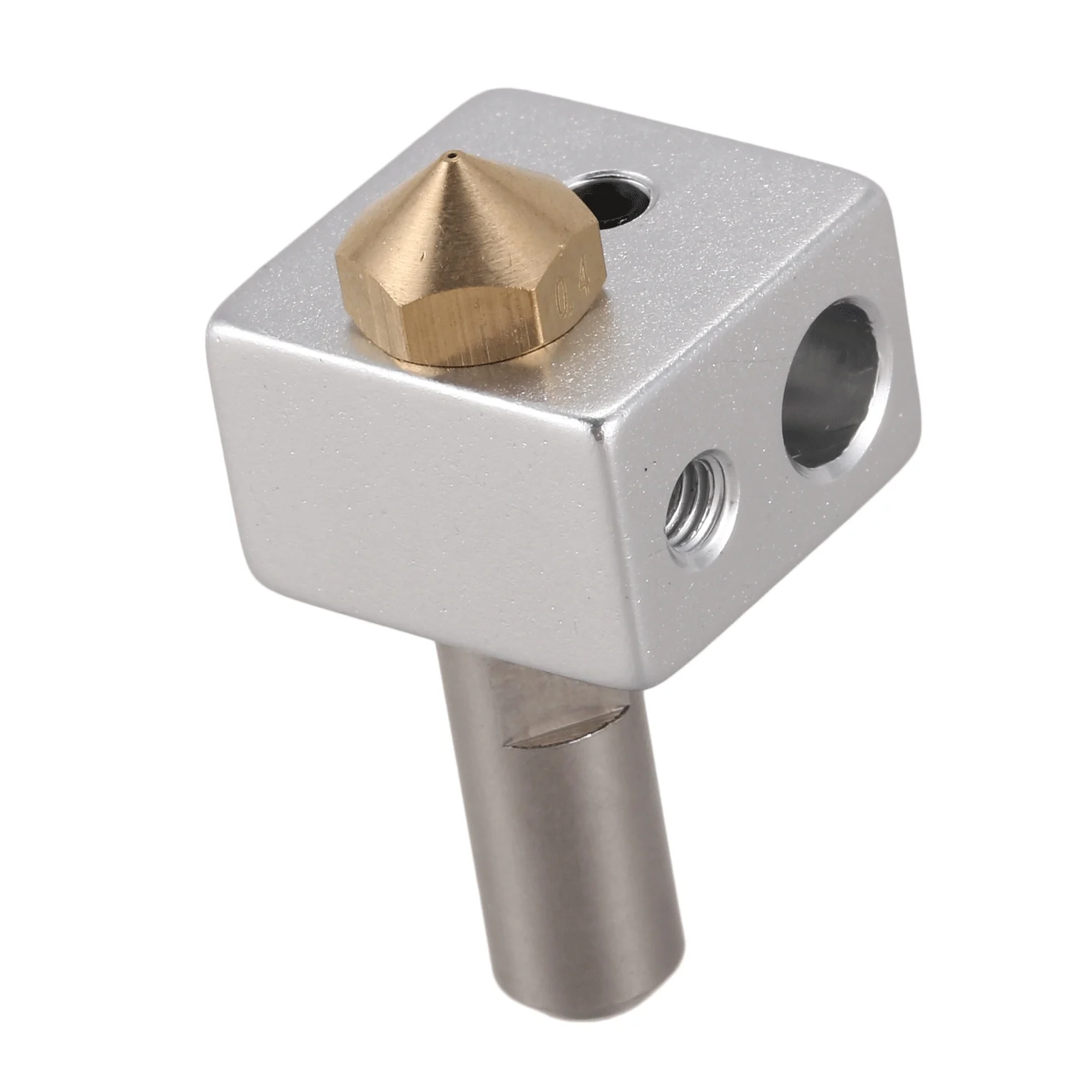 AEE7-MK10 Hotend Kit For 3D Printer   M7 Nozzle And Throat With PTFE Tube And Aluminum Heater Block   Improved Version Fit With