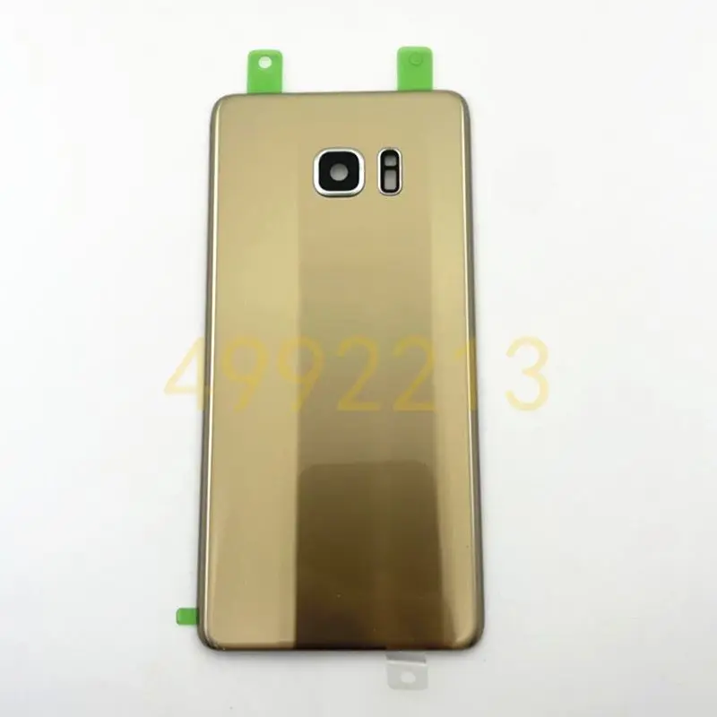 Note7 For Samsung Galaxy Note 7 N930 N935 Battery Cover Back Glass Battery Housing Replacement Parts With Camera Lens