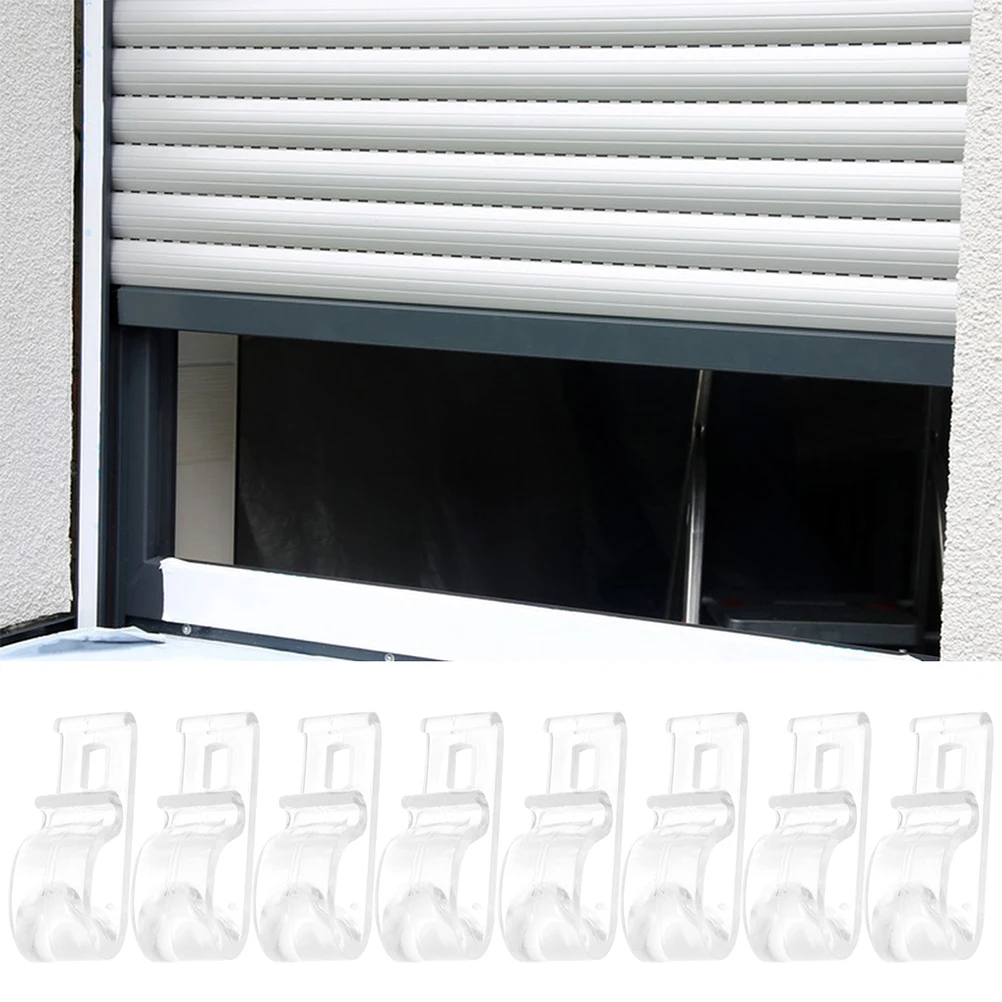 

16 Pcs Bead Accessories Replacement Blinds Clear Plastic Curtain Clips Acrylic