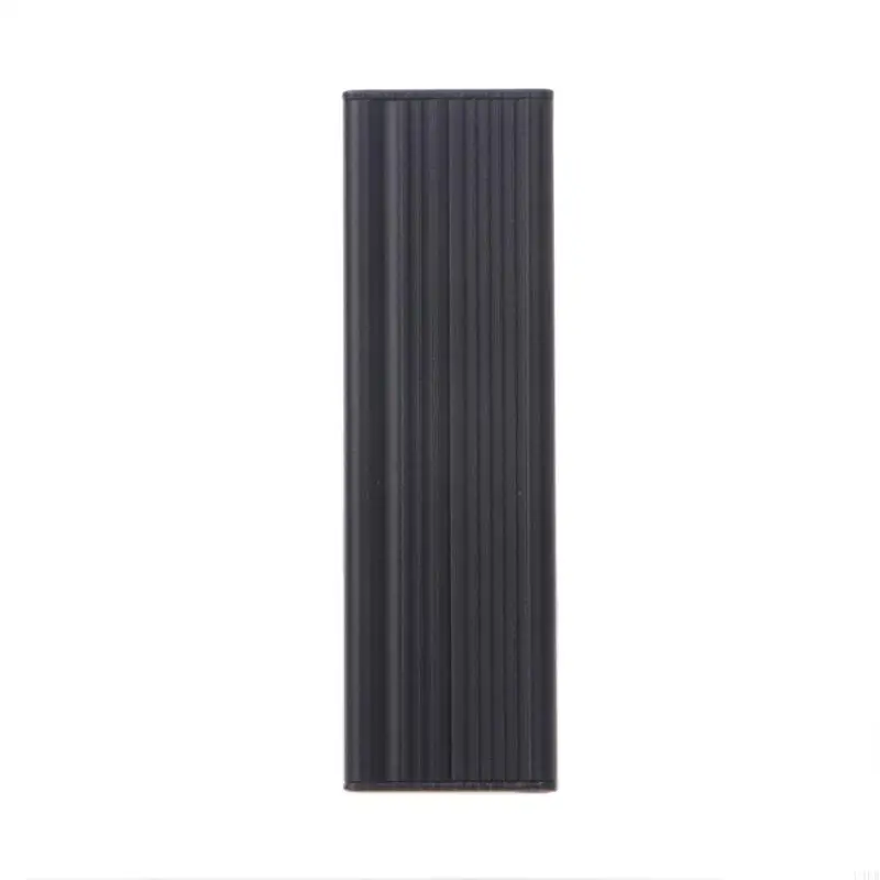 Nuovo involucro alluminio progetto elettronico estruso fai -da -te per custodia nera 80x25x25mm U4LB