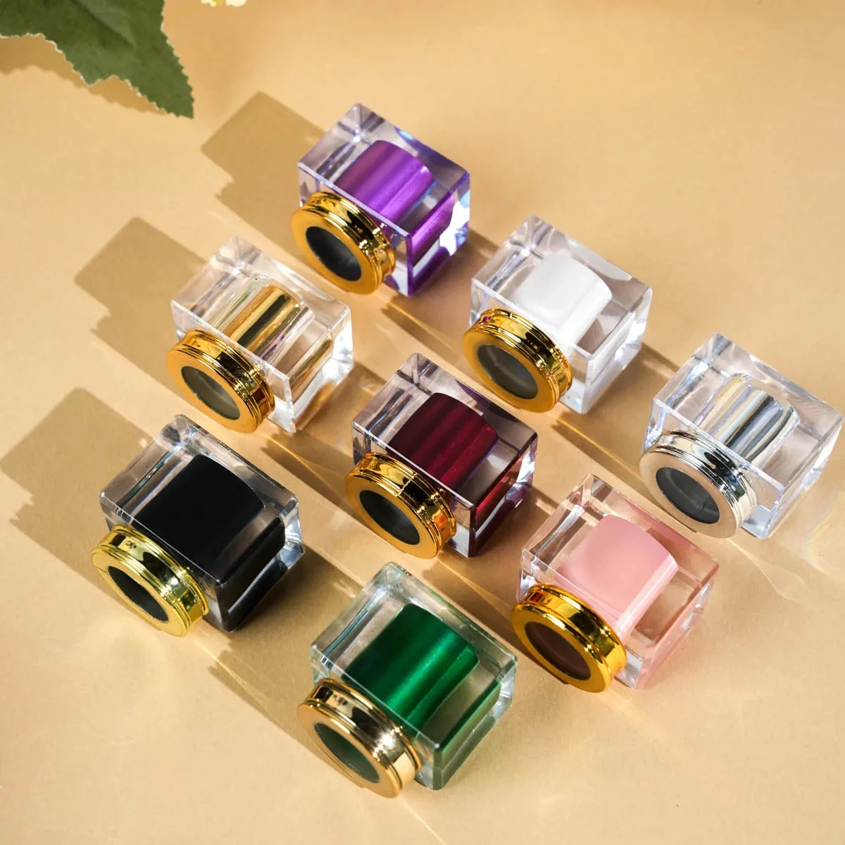 Thickened Square Cover for Perfume Bottle 15MM Diameter Exquisite Acrylic Cover Adapted for 17.2mm Nozzle Spray Bottle Lid