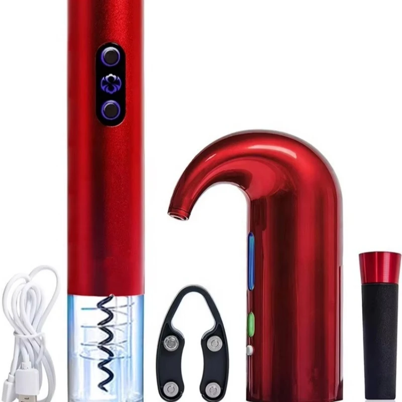 

Smart Rechargeable USB Charging Electric One-Click Wine Decanter with Home Function