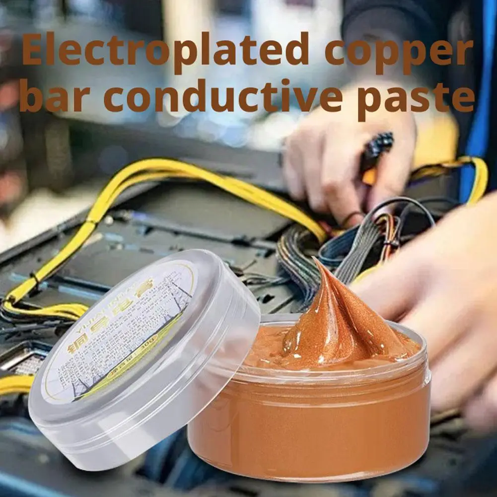 30g High Temperature Copper Grease Car Conductive Grease Strong Adhesion Anti-rust Electrical Contact Grease