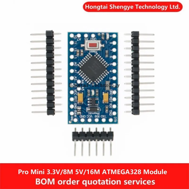 Pro Mini 3.3V/8M 5V/16M ATMEGA328 ATMEGA328P-AU Interactive Media Module for Arduino