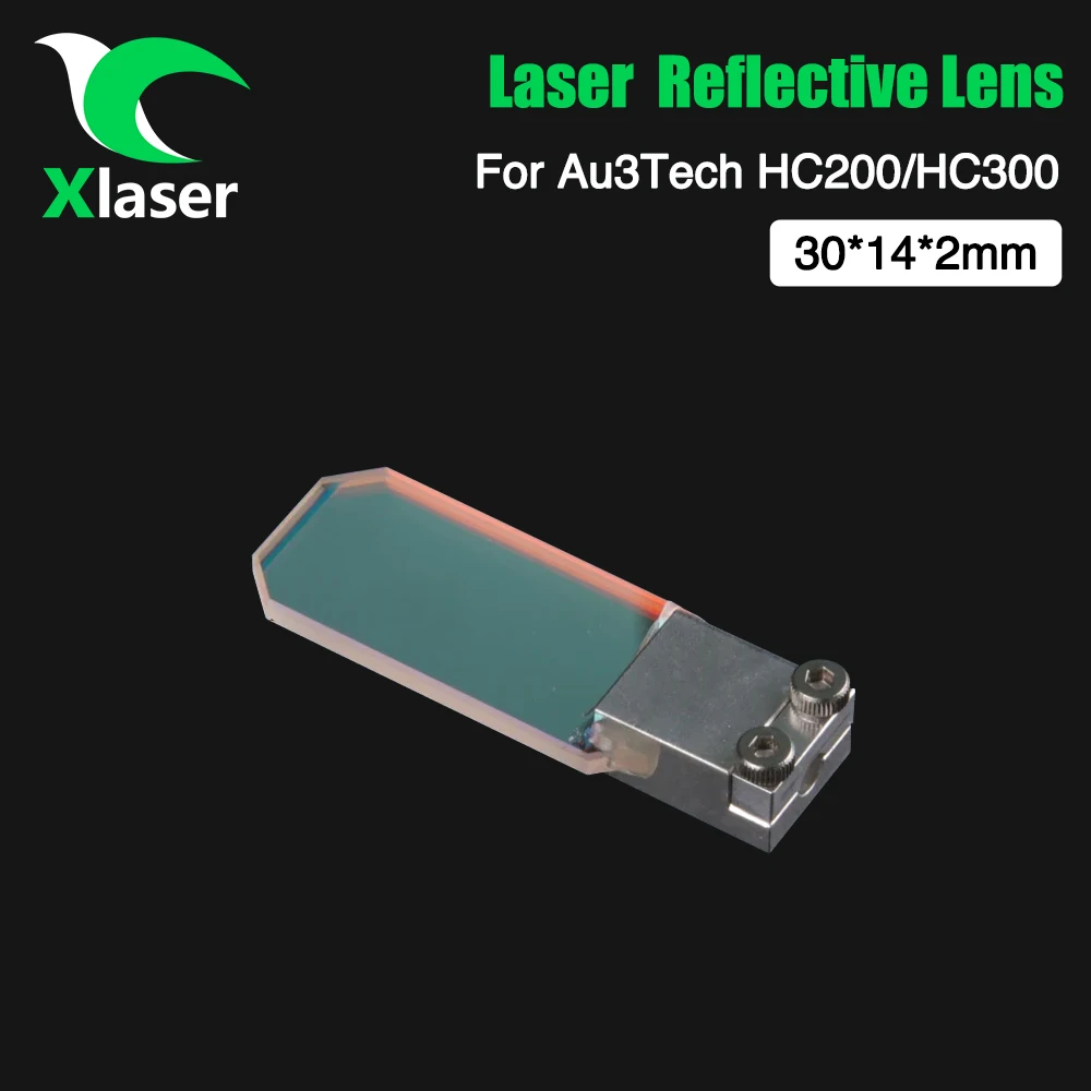 

Au3Tech Original Laser Reflective Lens/Reflection Mirrors with Holder 30*14*2mm For Au3Tech HC200/HC300 Hand-Held Cleaning head