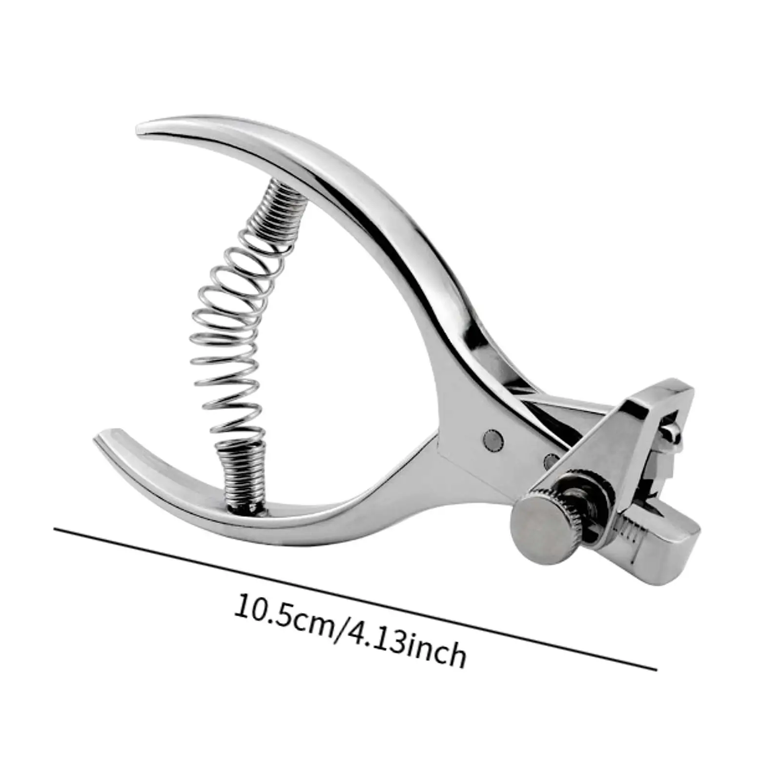 Tailor Sewing Plier with Spring Handheld Portable Stitch Sewing Pliers for Leather Strap Craft Greeting Cards Photo Labels