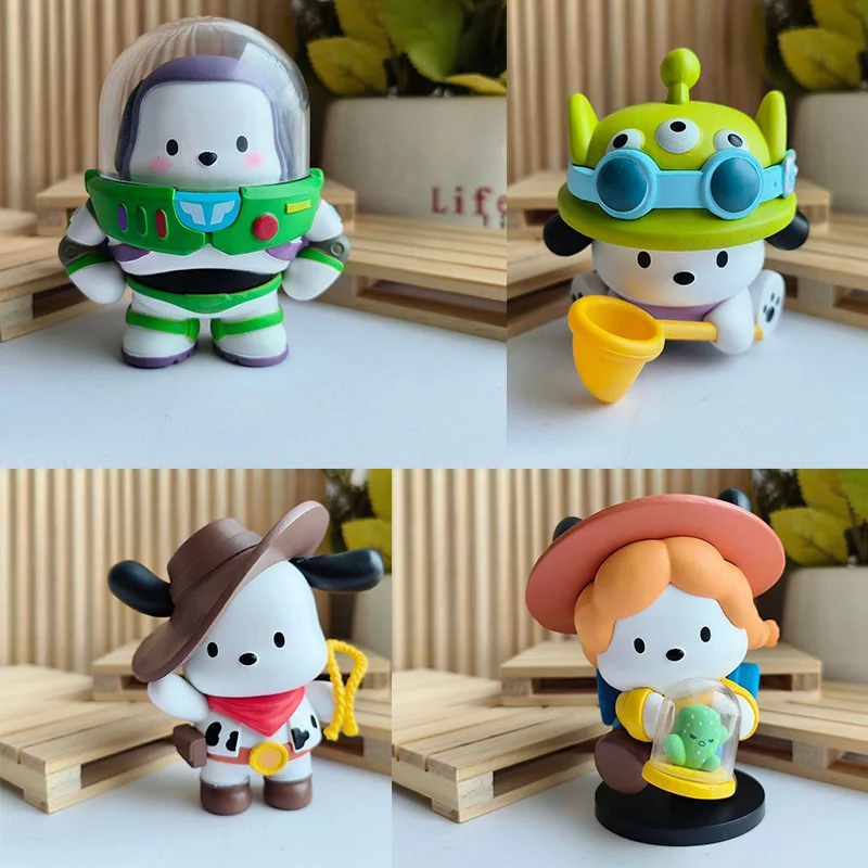 

Милая серия приключений Почакко: Коллекционные фигурки Почакко, мини-куклы, аниме-фигурки, украшения, игрушки