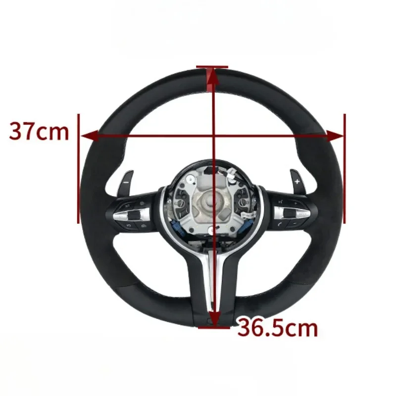 For 11-18 BMW 1234 Series X1X2X3X4X5X6 M3 Steering Wheel Assembly MP Full Leather Red Label