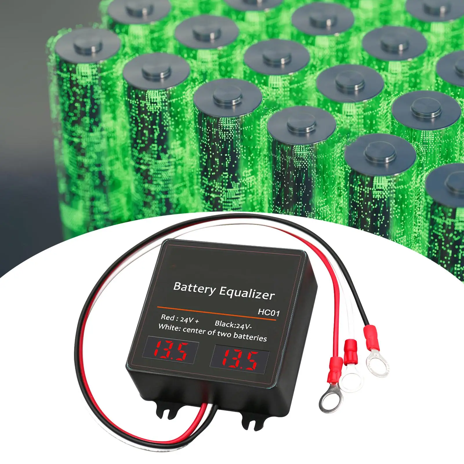 HC01 Battery Equalizer 12 24V Series Sturdy Widely Use Easy to Use Multifunction