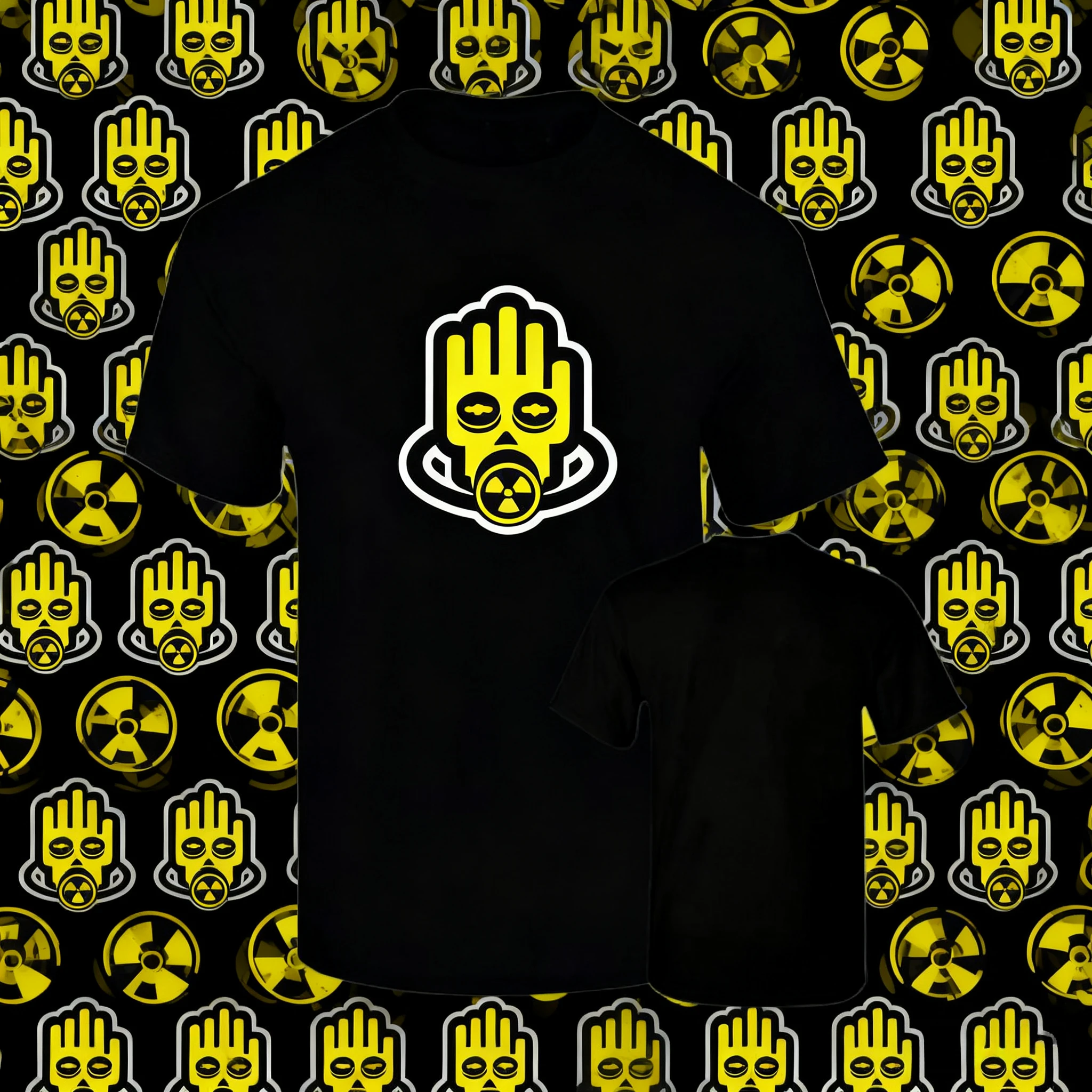 2025-26 Verano Scorpia Ruta Bacalao Música Electrónica 100% Camiseta estampada de algodón Unisex de manga corta Estampado de alta calidad Casual