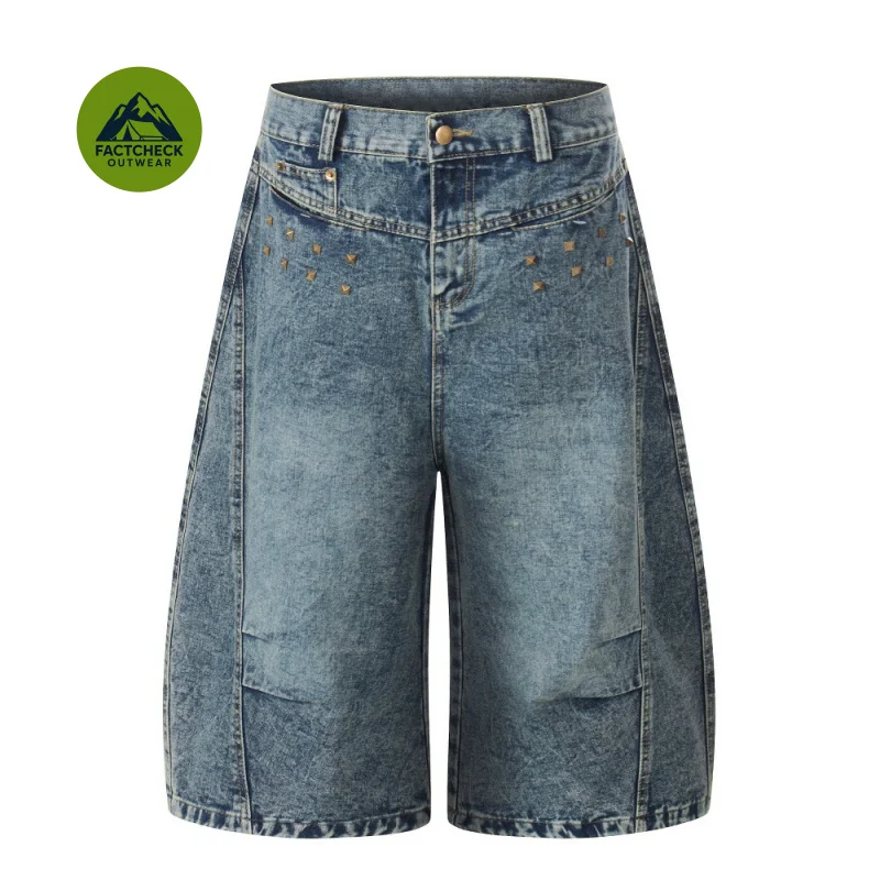 

FACTCHECK High Quality EU US Size Men's trendy ripped denim shorts