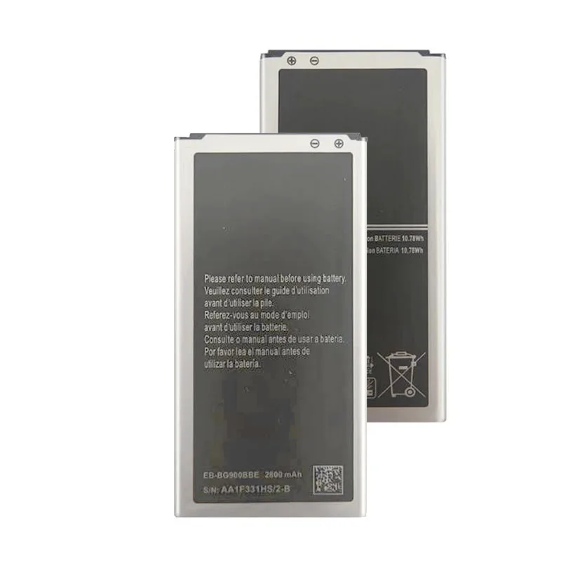 2800mAh Battery For Samsung Galaxy S5 SM G900 G900S G900I G900F G900H 2800Mah EB-BG900BBE