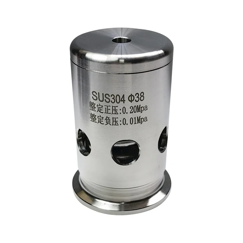 

Stainless steel breathing valve Sanitary food grade 304 quick connection exhaust valve