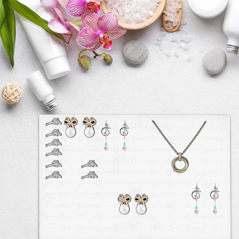 10Pcs Sponge Padding Jewelry Box Inserts Stackable Protective Cushioned Pad for Rings Earrings Organizer Display