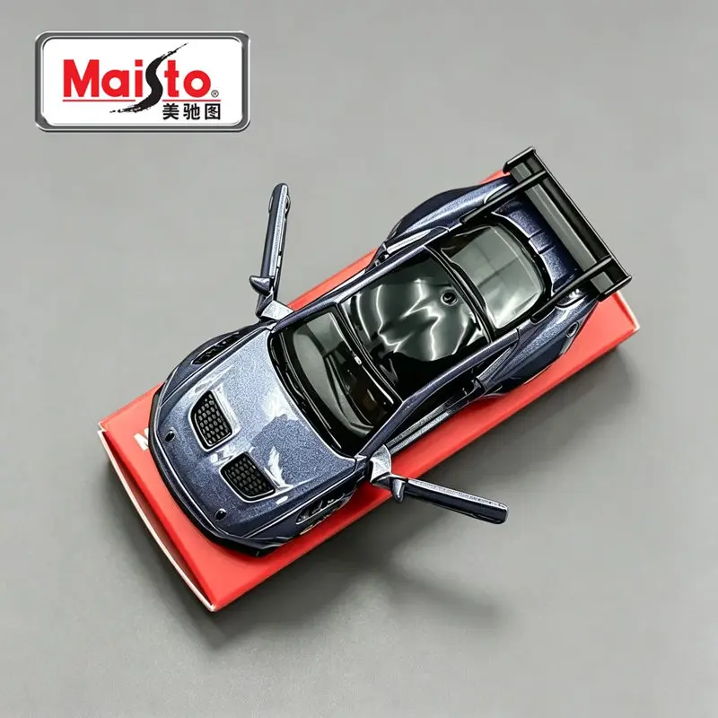 Maisto 1:64 2025 Ford Mustang GTD Alloy Sports Car Model Diecast Metal Track Racing Car Vehicle Model Simulation Miniature Scale