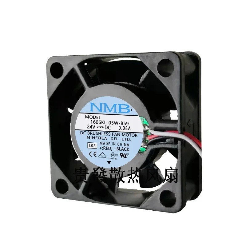 Для NMB 1606kl-05w-b59 4015 DC 24V 0.08A 4 см для вентиляторного охладителя Fanuc