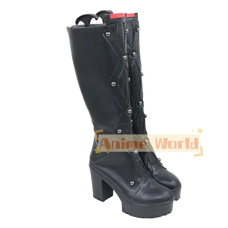 

CyGoddess of Victory: Nikke Rapi Red Hood's Shoes Cosplay Boots Halloween Carnival Boots Custom Made