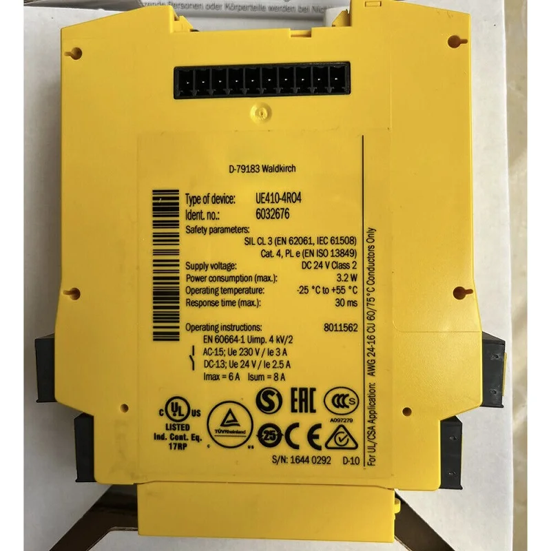 For SICK UE410-4RO4 6032676 Safety Relay Module