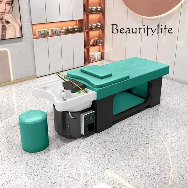 

кушетка для массажа massage shampoo bed fumigation phototherapy water circulation built-in storage beauty salon hair salon ba